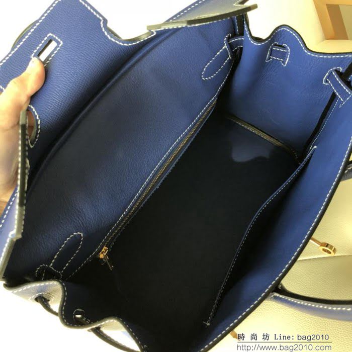 HERMES愛馬仕 鉑金包 Birkin 百分百老工匠 法國進口蠟線 純手工製作 時尚高端手提包  Ama1283